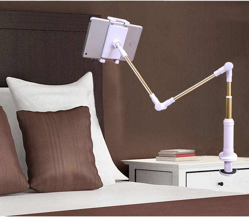 Compatible With Apple, Folding Long Arm Tablet Stand